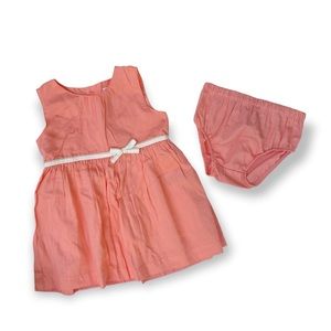 Carter’s Babygirl Peachy Orange Dress